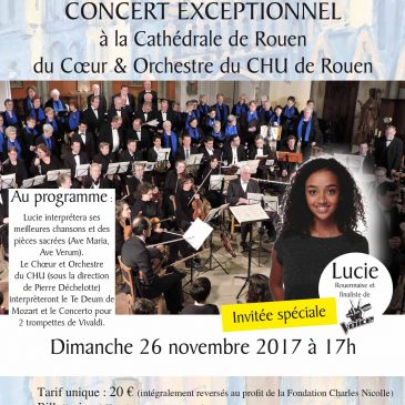 Concert à la cathédrale de Rouen