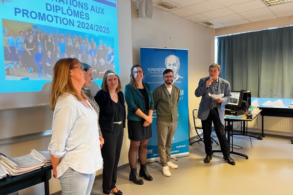 Ambiance chaleureuse lundi à la remise des diplômes