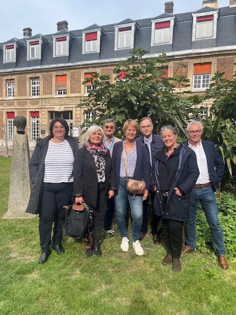 L'équipe de la Fondation autour du président le Pr Pierre Déchelotte