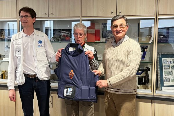 La remise officielle des plastrons s'est déroulée le 9 janvier 2026 dans les locaux du SAMU